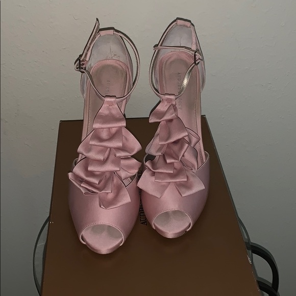 Pink Ruffle Heels - Picture 2 of 5
